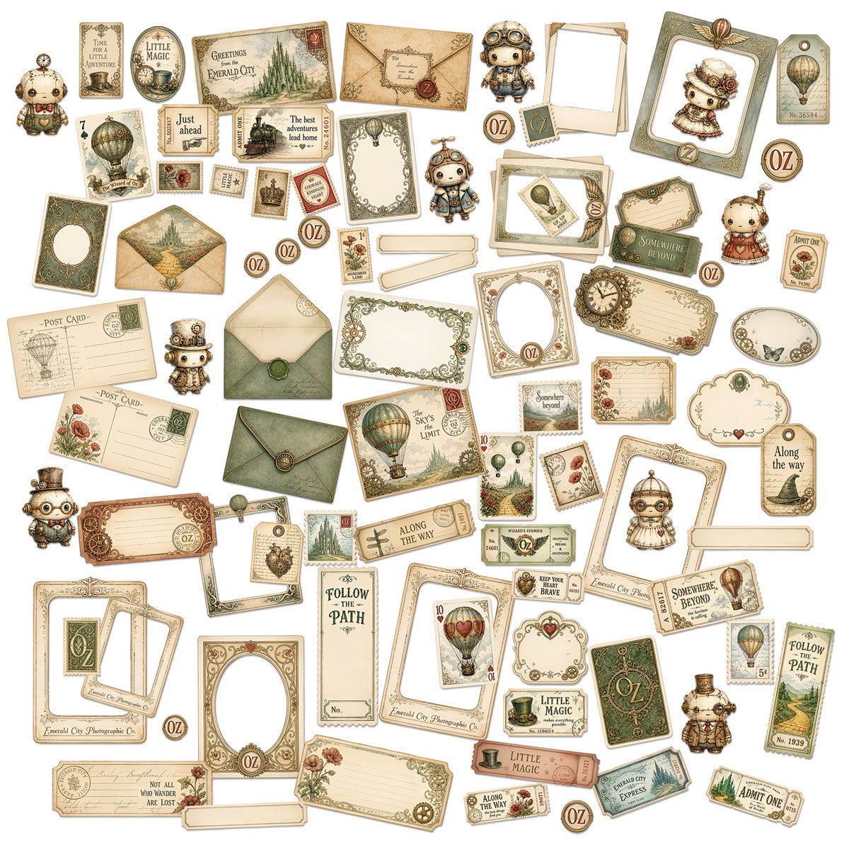 49 & Market Chronicles of Oz Ephemera Set